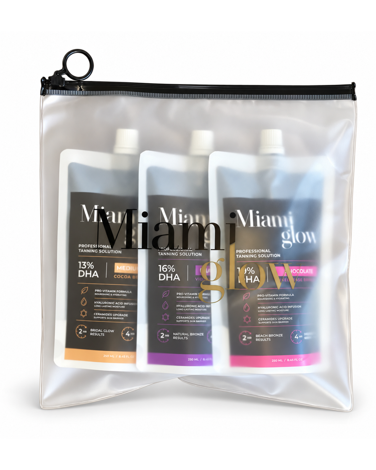 MIAMI GLOW PROFESSIONAL SAMPLE SIZE TRIO